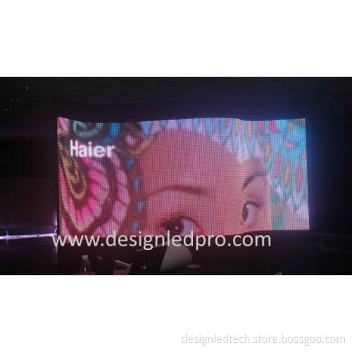 P10mm soft flexible led screen